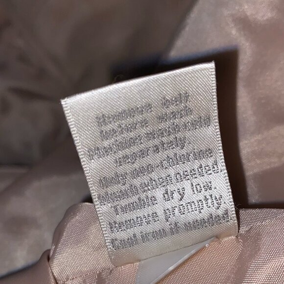 LC Lauren Conrad Runway Faux Suede Moto Jacket, NWT, Beige Taupe, Size 16 - Picture 10 of 10